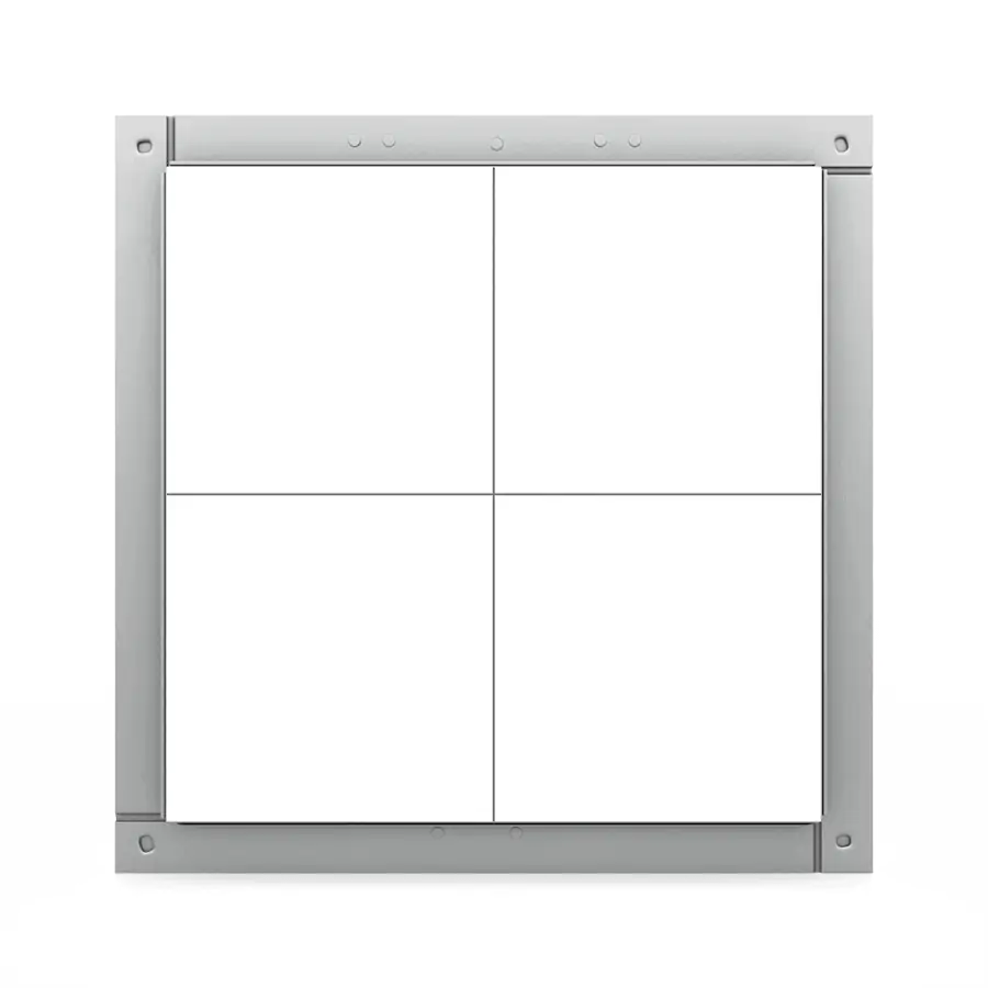 Tempo Eco Star tileable access panel, 12.5 mm plasterboard, 300×300 to 800×800 mm