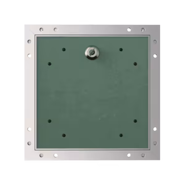 Tempo Eco Star access panel for BA 13 plasterboard, cylinder lock, 150×300 to 1400×1400 mm
