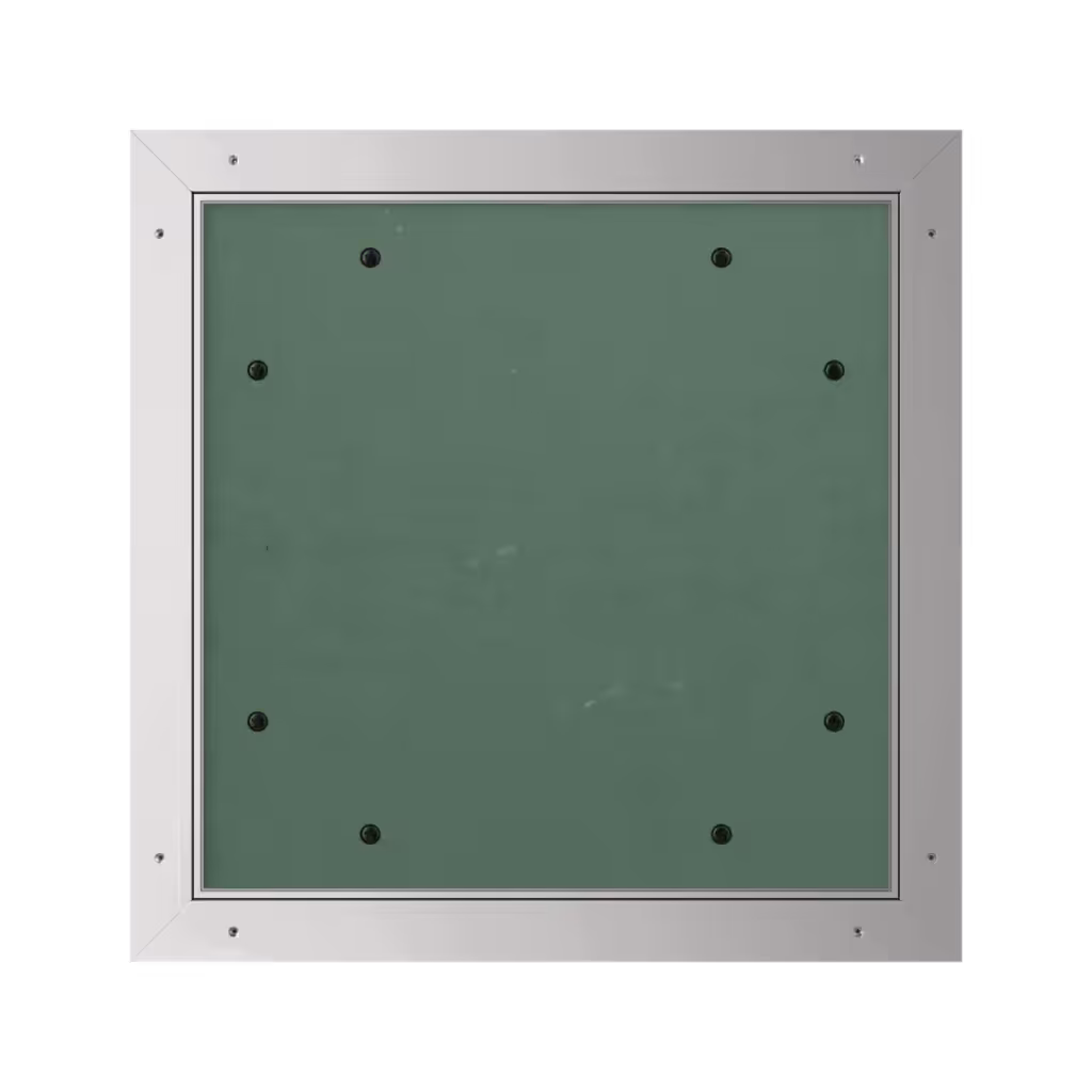 Tempo Eco Star access panel for BA 13 plasterboard, push-to-open, 150×150 to 1400×1400 mm