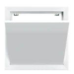 Tempo Softline metal access panel, airtight and dustproof, for wall and ceiling, 200×200 to 600×600 mm