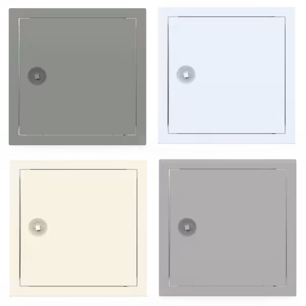 Tempo Softline Coloured Metal Access Panel - Square Key Lock - Image 3