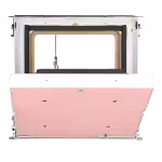 Tempo UniSpace fire-rated access panel, certified EI60 and EI90, for walls, ceilings and service ducts
