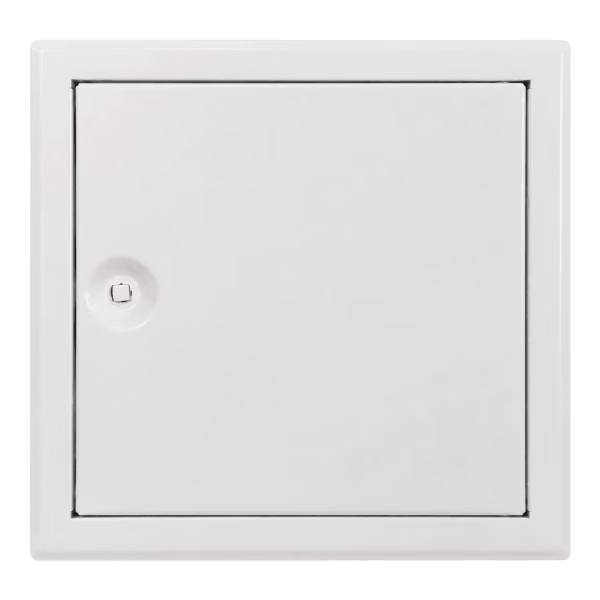 Fire-rated access panel EI90 Softline steel for solid walls and shafts